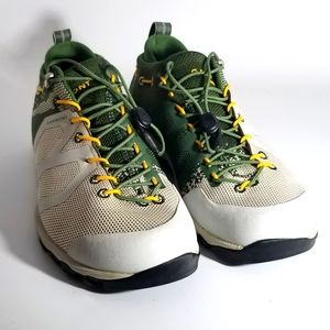 Garmot Agamura knit, gray and green vibram sole hiking shoes